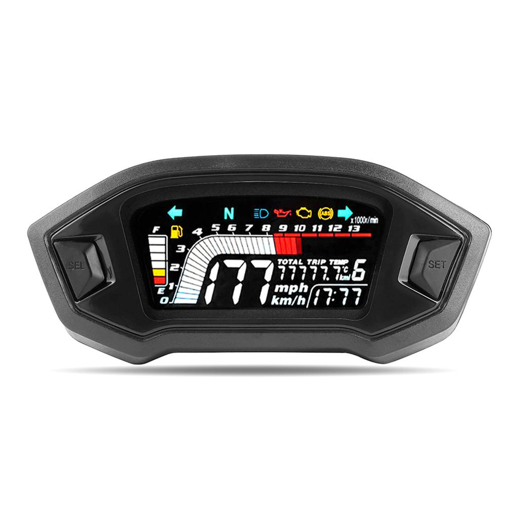 Upgraded Motorcycle Speedometer Odometer Tachometer RPM Speedometer Gauges Simple Installation Suiatble for MSX125