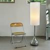 Modern Cream Style Fabric Shade Led Floor Lamp Bedroom Living Room Bedside Lamp Home Decor Sofa Corner Standing Light