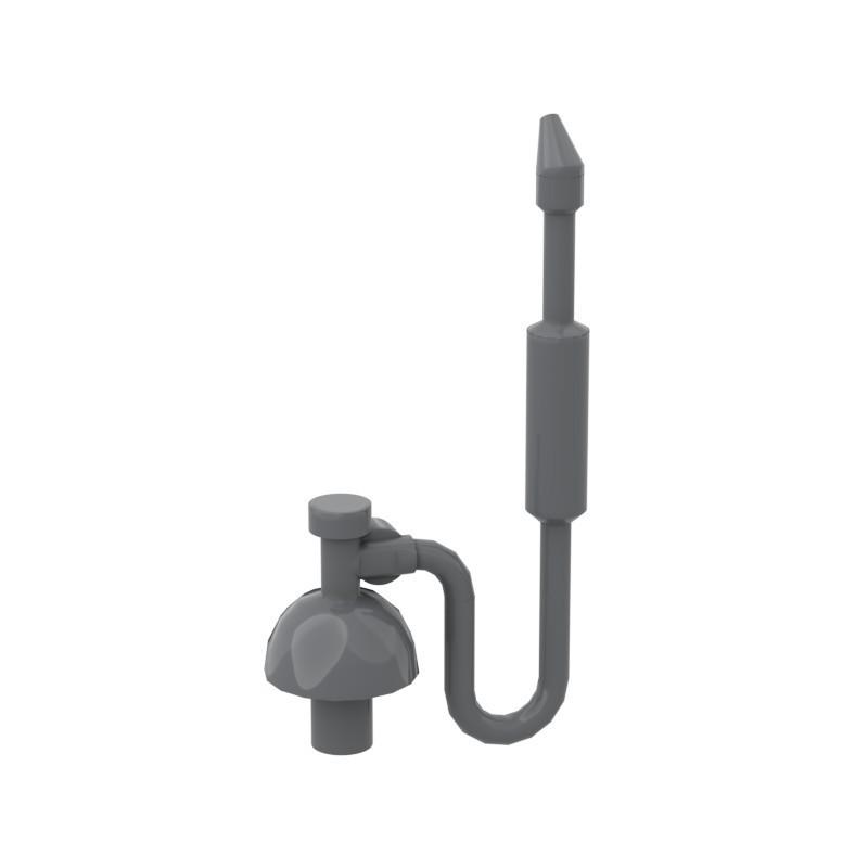 50g MOC Minifigure Tool Fueling Gun, Compatible Small Block Parts (13793) Standard