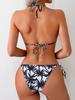 Women's Sexy Coconut Tree Print Bikini Swimwear - Summer New Arrivals