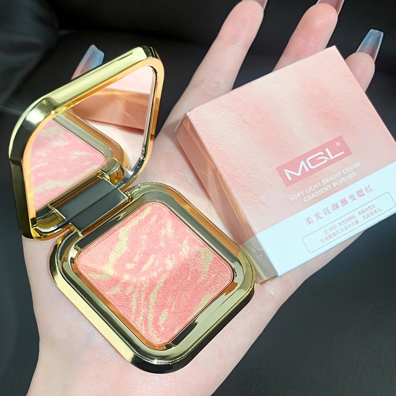 Single Matte Blush Palette for Women Subtle, Low Saturation Purple Matte Finish, Highlighting and Enlarging Shade, Satin Finish
