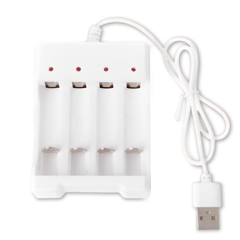 AAA/AA Battery Charger USB Interface Electric Toy Charging Adapter