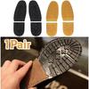 4 Stück/Set Rutschfeste Abriebfeste Sohle Für Schuh Verdickte Gummi-Schuhsohlen Reparatur DIY Ersatz Außensohlen Leder Business Schuhe