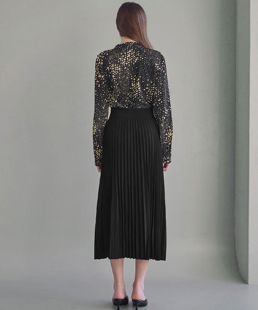 Lucida Judy Pleats Long Skirt