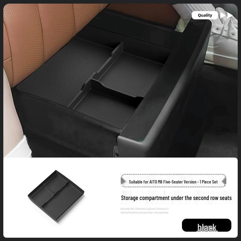 25th Model AITO M8 Second Row Seat Storage Organizer Drawer
