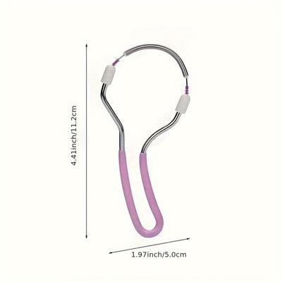 1PCFacial Epilator for Women, Remove Unwanted Hair On Upper Lip, Chin, Face, Portable Handheld Spring Roller Epilator for Smooth