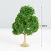 1 Peça de Decoração Realista de Árvore Frutífera, Decoração de Modelo de Construção de Mesa de Areia em Miniatura, Decoração de Paisagem em Miniatura de Árvores Frutíferas Diy