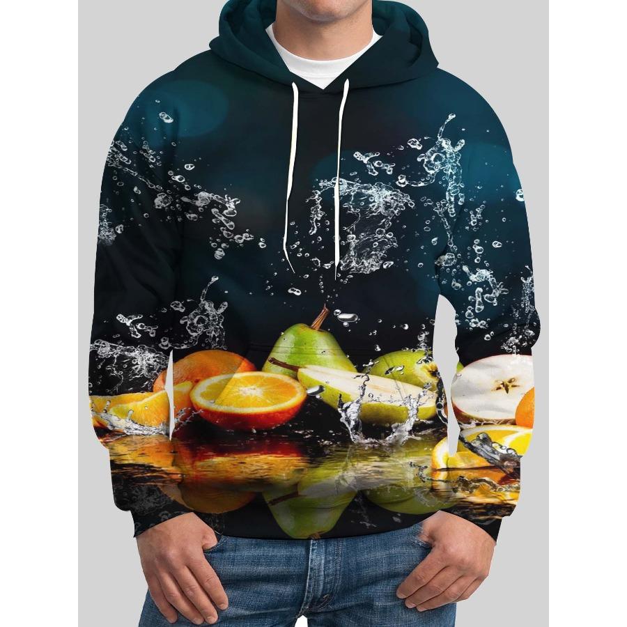 

3D-печатная мужская толстовка с капюшоном, повседневная, осенне-зимняя, с капюшоном, с длинным рукавом, модная, спортивная, трендовая толстовка S