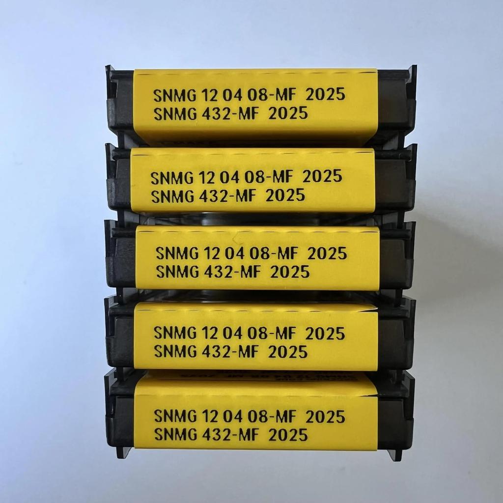 Original Sandvik / SNMG120408-MF 2025 CNC lathe carbide blade 10 PCS