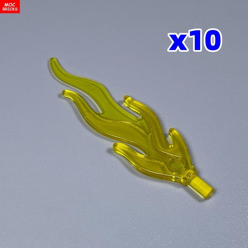 Non-Toxic Moc Bricks Flame Feather Fire 85959 6126 64647 Building Blocks Figure Diy Toys For Children Dolls Gifts