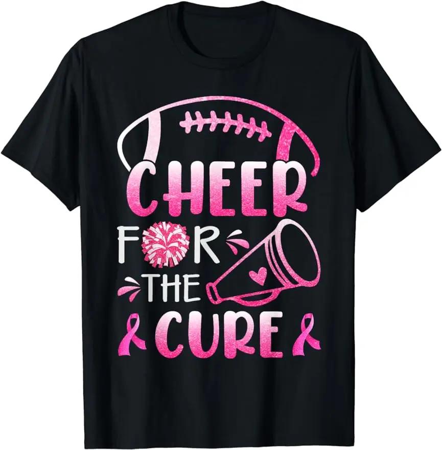 Breast Cancer Awareness Tshirt Dandelion Pink Ribbon and Unisex Design for Women Casual Tops Print Streetwear Clothes Tshirts