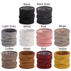 Warmer Neck Tube Knitted Scarf Double-Layer Neck Warmer Fashion Riding Mask  Woman/Men