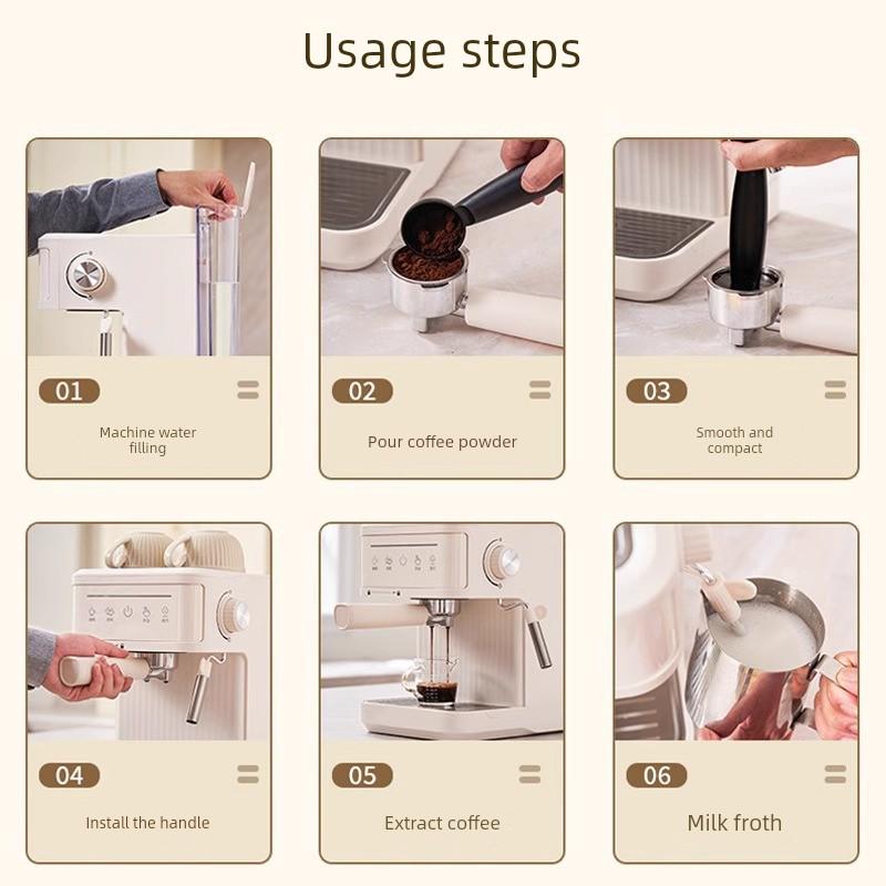 20Bar 110V/220V Fully Automatic Italian Coffee Machine with Milk Frother