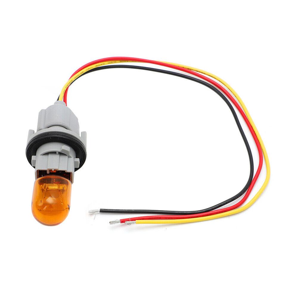1x Headlight Turn Signal Bulb Socket Wire Harness Kit 93872237 For Nissan Toyota