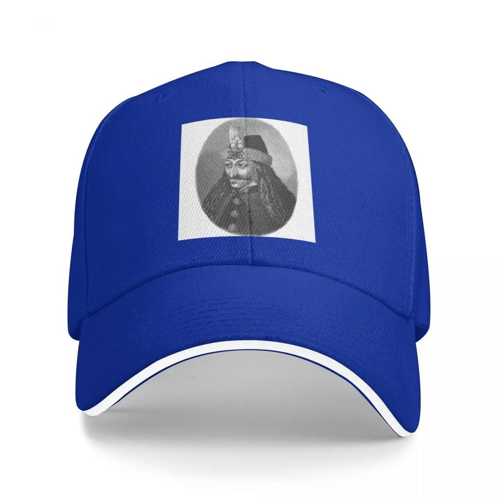 Vlad the Impaler - Portrait Black and White Baseball Cap Hat Baseball Cap Tea Hat Mountaineering Golf Women Men's