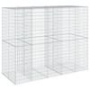 Gabion with Lid 250x100x200 Cm Galvanized Iron