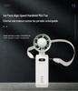 JF137 High-Speed Portable Neck Fan with Foldable Ice Pack and Strong Wind Power