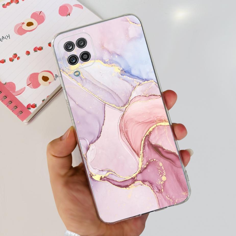 Für Samsung Galaxy A22 Hülle A22 A42 5G Niedliche Bemalte Abdeckung Klare Silikon-Handyhülle Für Samsung A22 A 22 Galaxy A42 5G Weiche Taschen