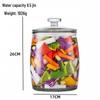 ZISIZ Glass Pickle & Storage Jar