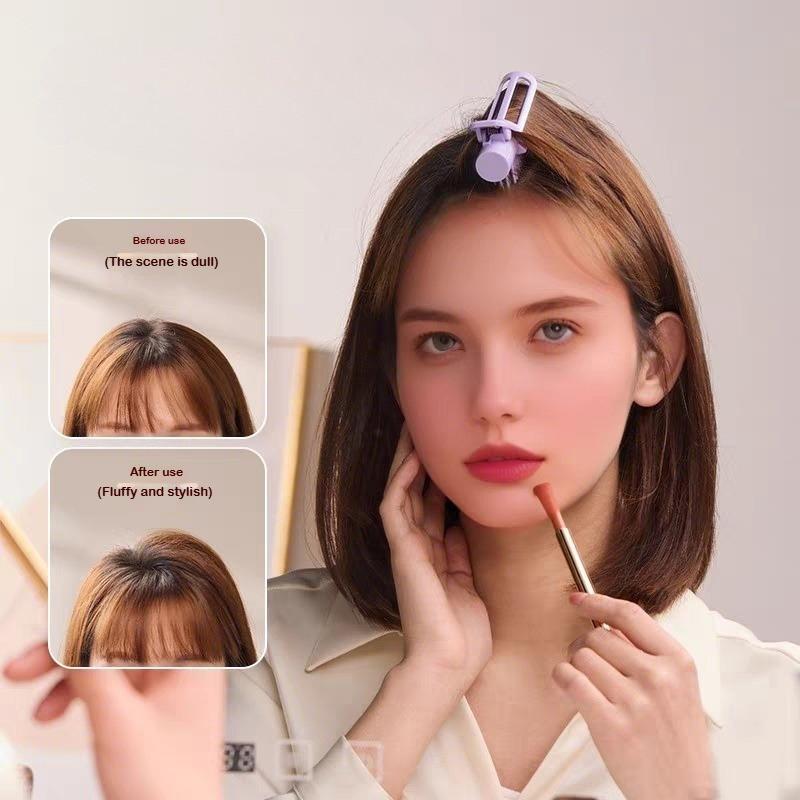 2in1 Scalable Curling Comb High Headtop Anti-Static Hair Root Fluffy Clips Hair Styling Tool Head Massager Hairdressing Combs