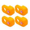 4Pcs/set 3D Printer Protective Adapter Mounting Ceramic Feed Throat Guard For X1 X1C P1P P1S 3D Printer Accessories