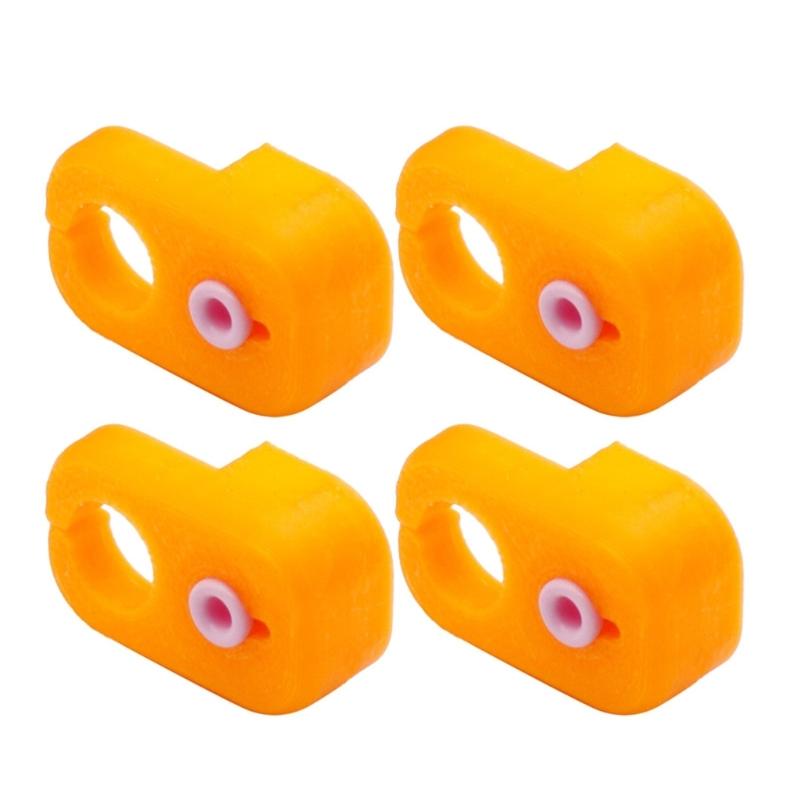 4Pcs/set 3D Printer Protective Adapter Mounting Ceramic Feed Throat Guard For X1 X1C P1P P1S 3D Printer Accessories