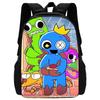 Kids Cartoon Backpack Elementary School Students Large Capacity Ergonomic Design Cotton Lining Oxford Fabric