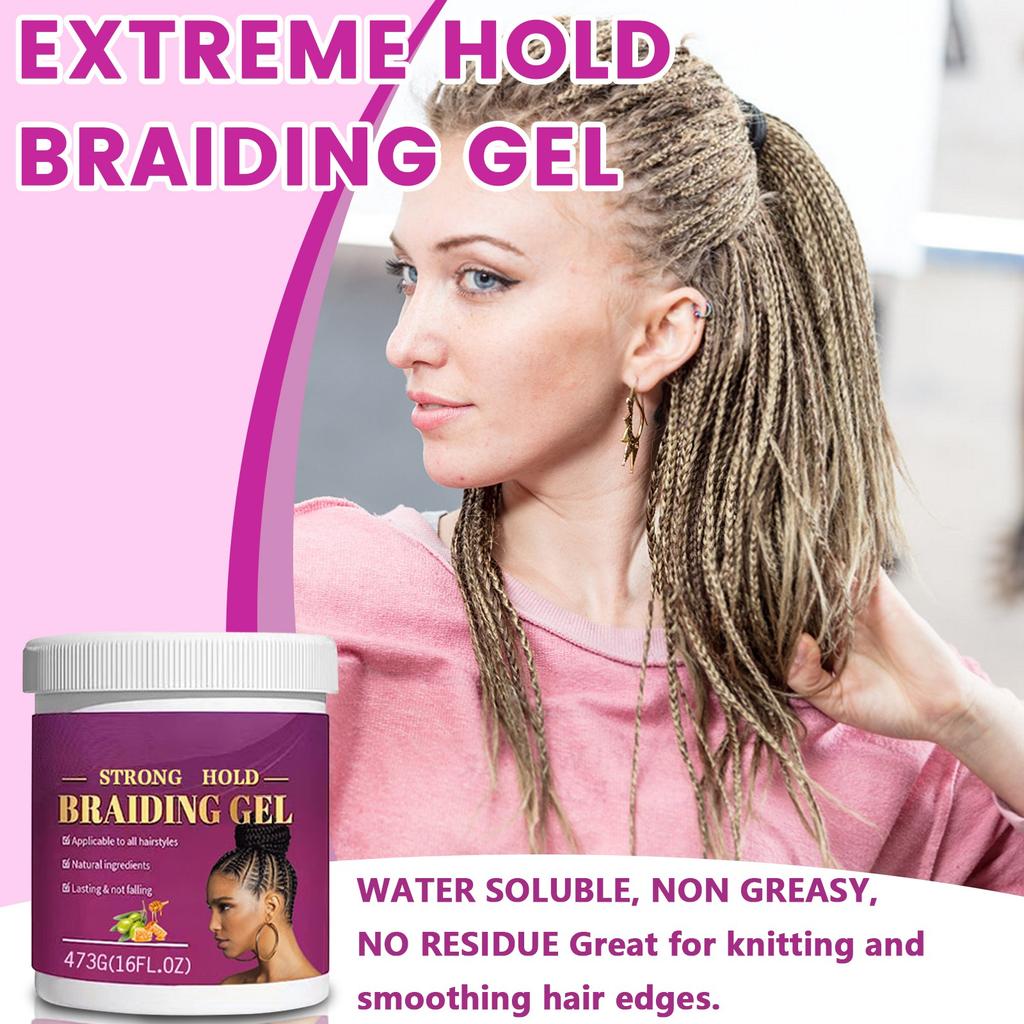 Braid Gel Moisturizing And Styling Hair Wax For Dreadlocks