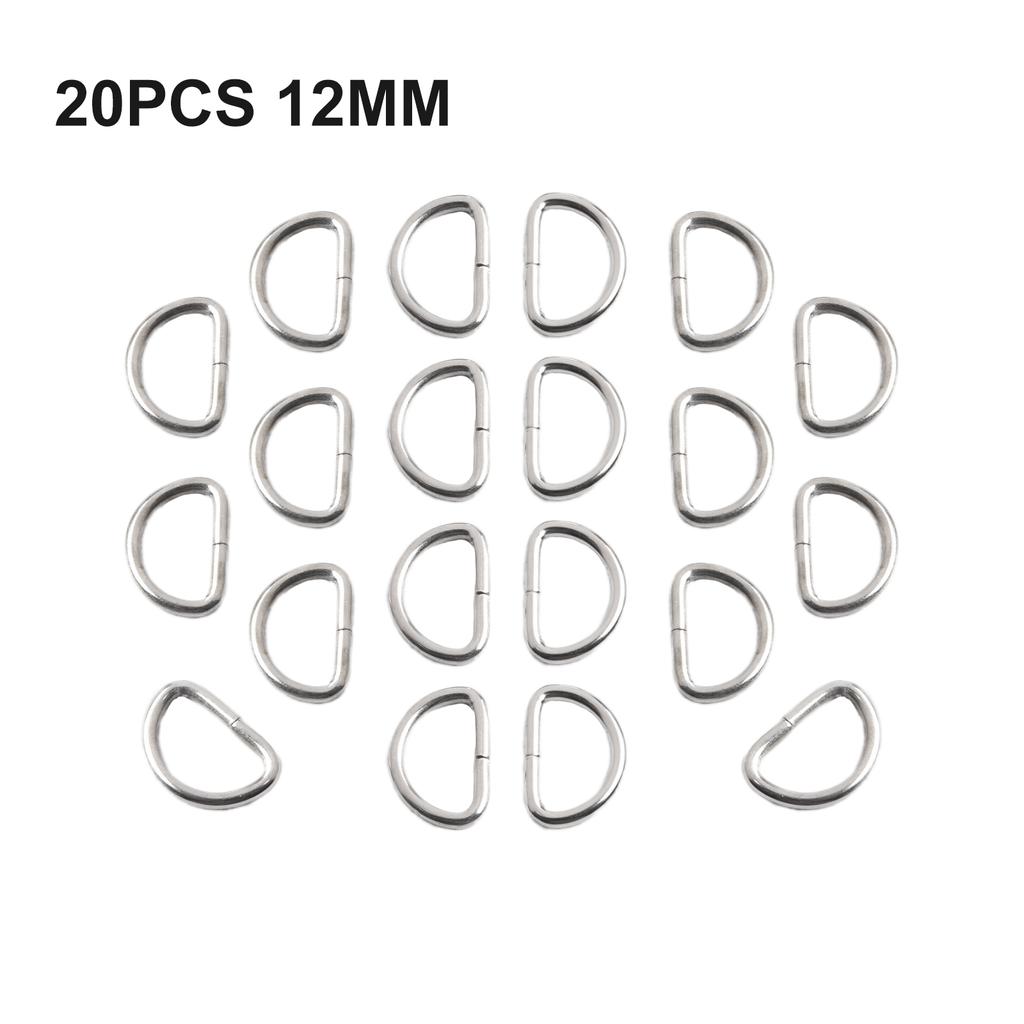 Multi-size D Buckles Portable Strong Good Load-bearing