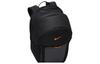 Nike Fabric Backpack Regular Unisex Black & Coal Black & Dutch Orange DJ9678-011