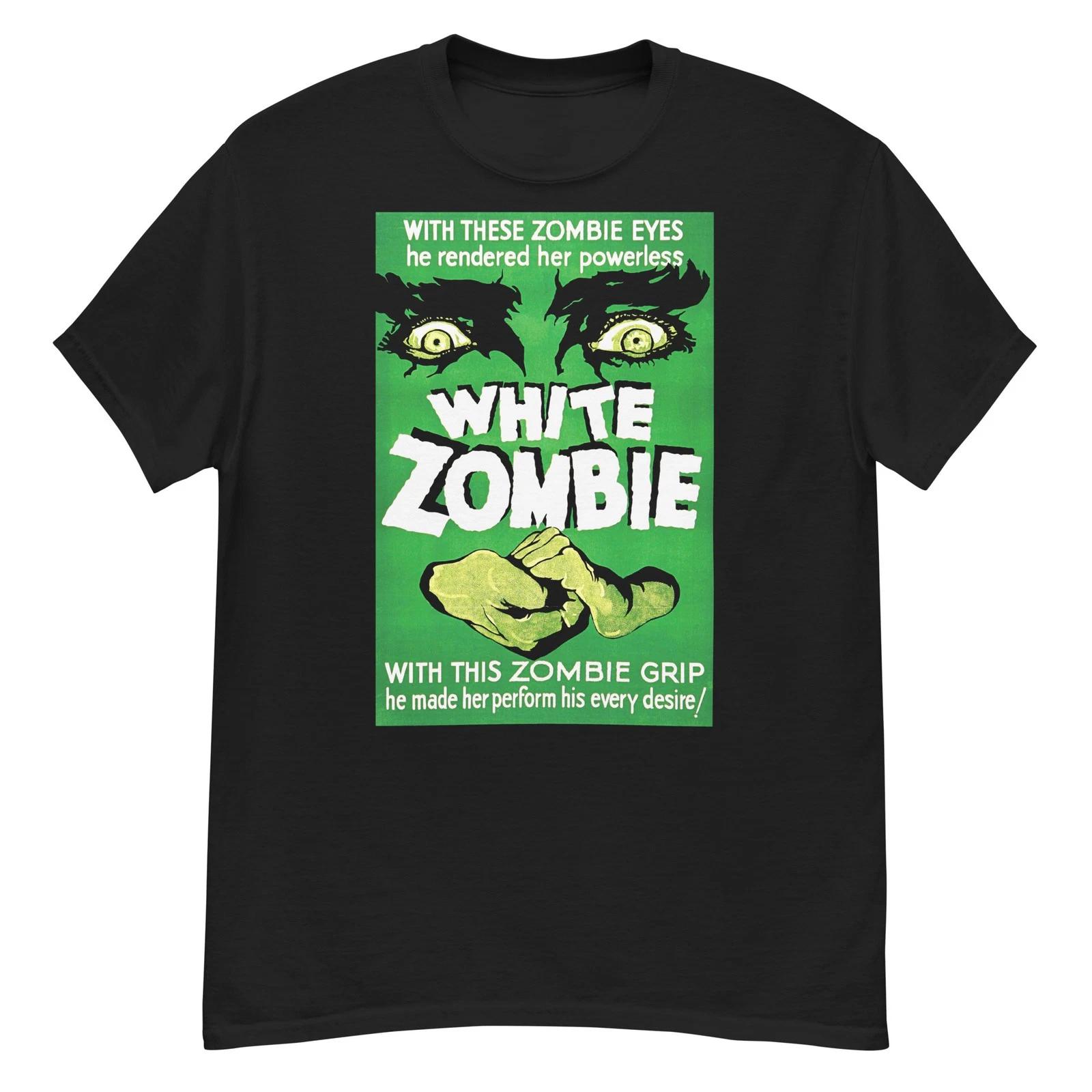 

White Zombie культовый фильм ужасов фанатская футболка Бела Лугоши S