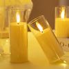 1/3Pcs Flameless LED Tealight Candles Battery Operated Flickering Fake Votive Lights For Wedding Christmas Home Decoration