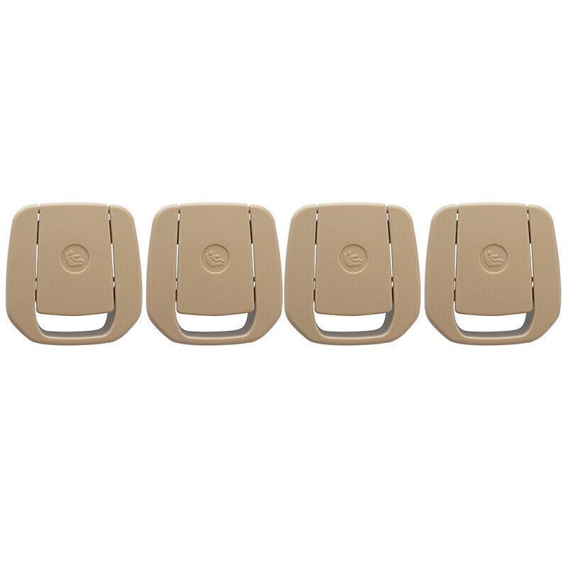 4* Rear Child Seat Anchor Cover Beige For BMW 1/3 Series E90 X1 E84 E87 F35 F30