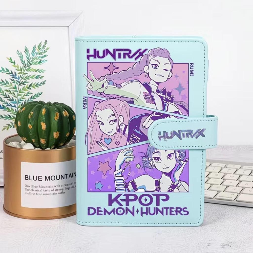 Kpop Hunters Notizbuch Studentenjournal Hardcover Loseblatt Cartoon Anime