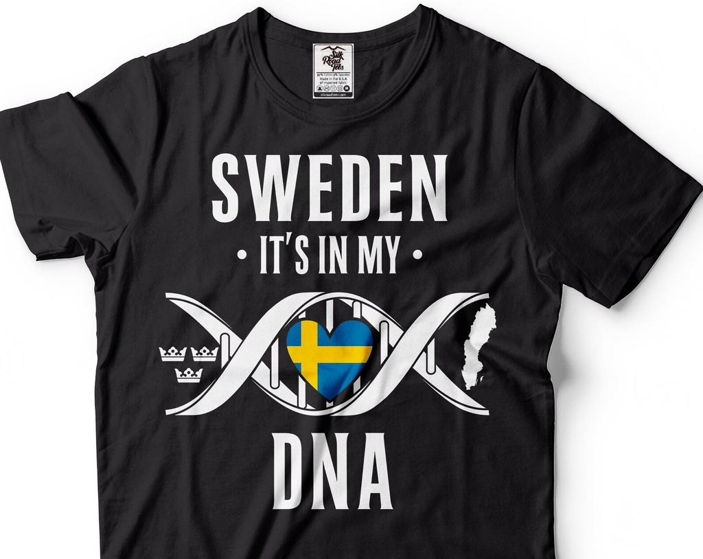 Sweden DNA T-Shirt: Swedish Pride Tee