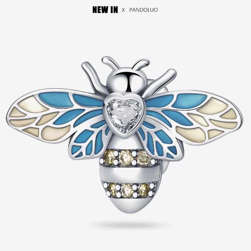 Brand Latest Arrival Yellow Series Animal Shape Charm Bead Component Bead Components Compatible With Pandach Authentic Original Bracelet High Quality
