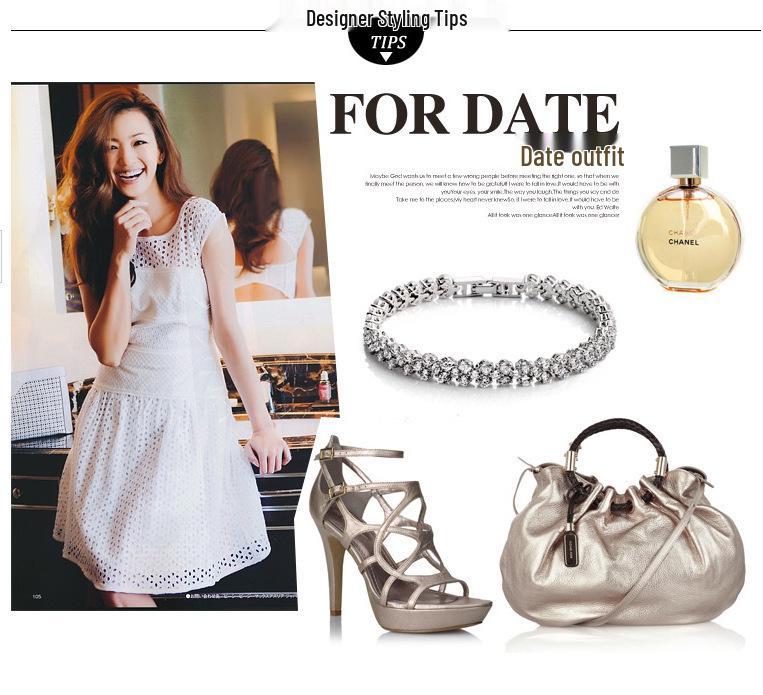 Ka Shi Tong Roman Crystal Zircon Bracelet: Elegant Ladies' Shiny Jewelry, Perfect Christmas Gift