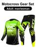 Sada oblečení na motokros Enduro cross Dres Kalhoty Sady Racer Sada vybavení Terénní Pánské Sady Dámské horské Downhill Motocykl MX