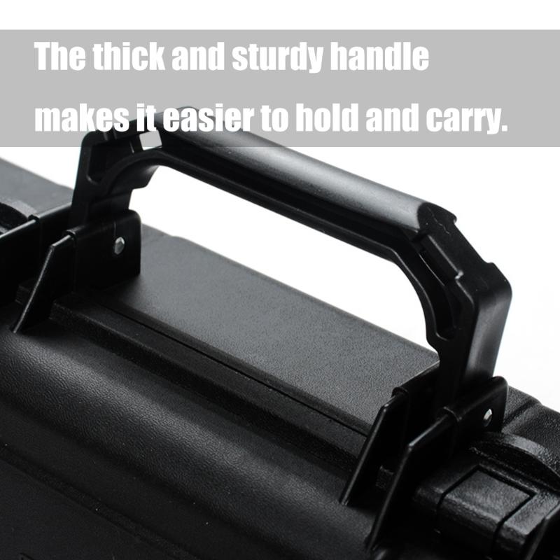 Weatherproof Tool Carrying Case Moisture Resistant Portable Sealed Tool Container for Harsh Environments And Adventures