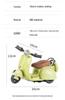 Celebrity-Inspired Hamster Stunt Motorcycle: Electric Tricycle Toy with Rotating Dazzling Skills