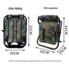 Portable Outdoor Folding Cooler Stool & Backpack
