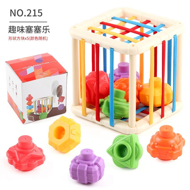 Supply Children'S Early Education Cloth Book Toys Sesele Can'T Be Teared, Hand Grab Paper Tissue Box Rattle Stacking Music