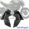 Fit For Kawasaki Z800 2013 - 2021 Motorcycle Left Right Side Fairing Inner Cowl Panel Black Part Z 800 2014 2015 2016 2017 2018