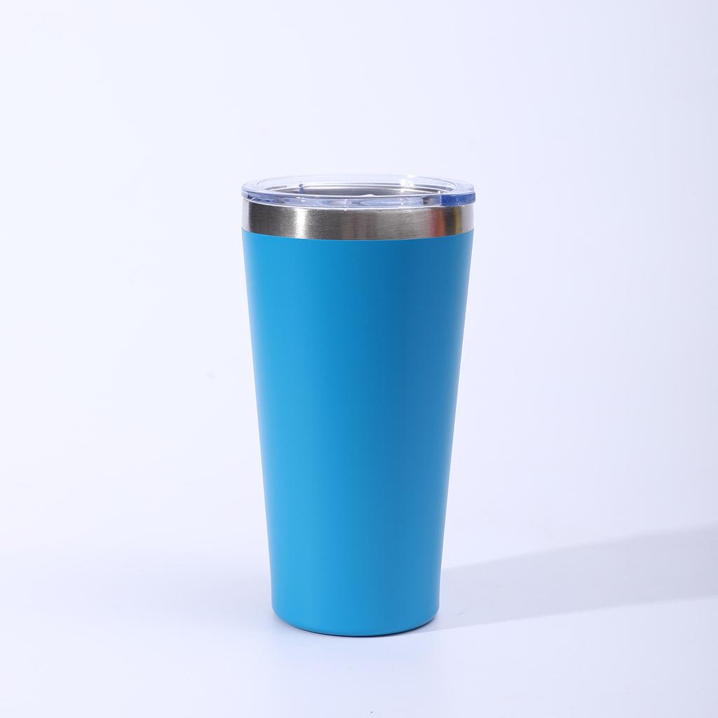 New portable portable taper cup 101 stainless steel simple office thermos cup 11oz vacuum milk cup