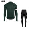 Men Women Cycling Jersey Set Long Sleeve Breathable Mountain Road Bike Sportswear