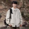 Men's Spring/Autumn Trendy Loose Turn-Down Collar Jacket - Teen Casual Coat with Free Shipping
