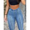Ladies' Casual Jeans Trend Casual Fashion Straight Leg Loose Jeans