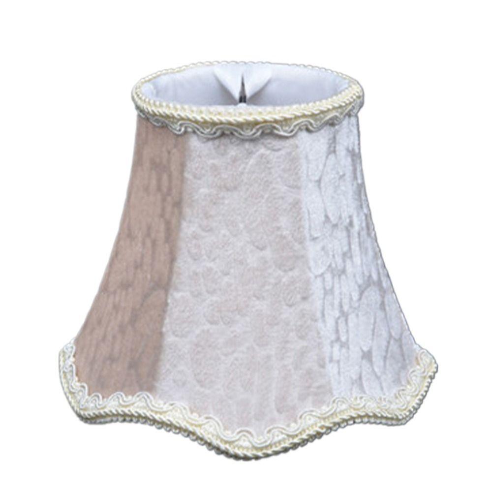 Nordic Style Jacquard Fabric Chandelier Lamp Shade Retro Modern Cloth Lampshade Exquisite Creative Wall Lamp Cover Home Bedroom