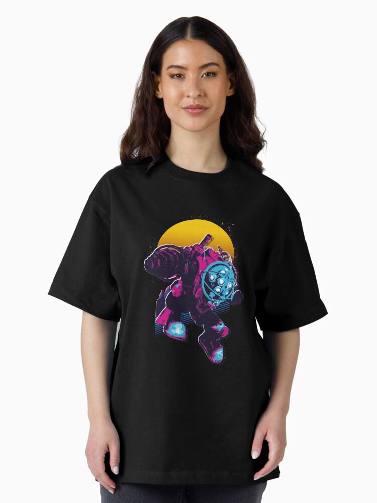BioShock Bioshock 2 - Big Daddy *80s retro* Oversized T-Shirt