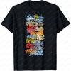 Fashion Unisex TShirt Summer Short Sleeve Urban Graffiti Street Art Tee Graphic Print Casual Trendy Streetwear  Graphic Clothing